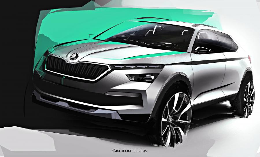 Эскиз Skoda Kamiq 2019 года  (WW) (фото 111 из 217)